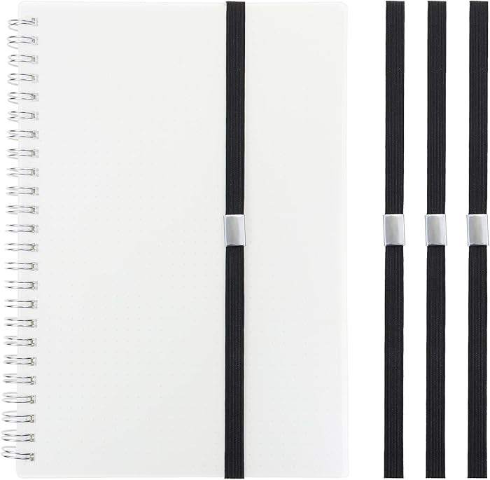 Mini Skater Elastic Planner Bands Book Page Markers for Hardcover Journal Notebook Book Lovers- S... | Amazon (US)