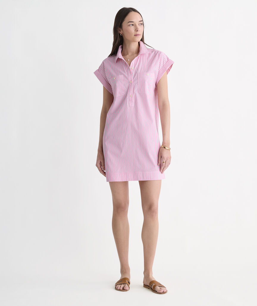 Margo Poplin Shirtdress | vineyard vines