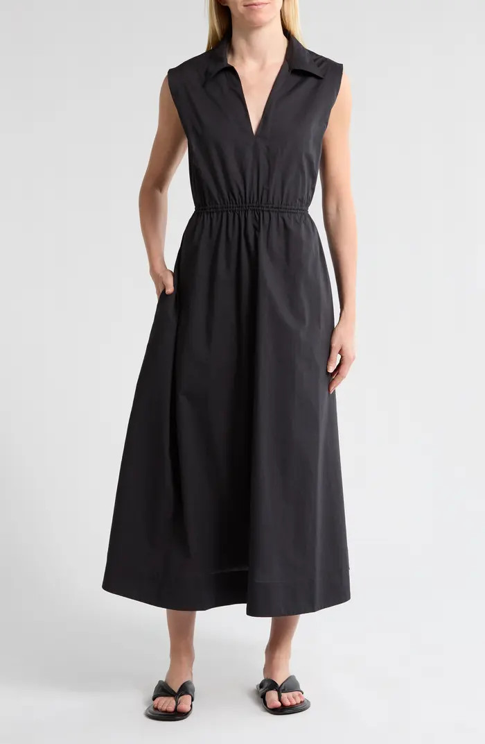 rag & bone Joan Sleeveless Poplin A-Line Dress | Nordstromrack | Nordstrom Rack