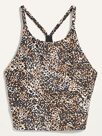 Light Support PowerSoft Longline Sports Bra for Women | Old Navy (US)