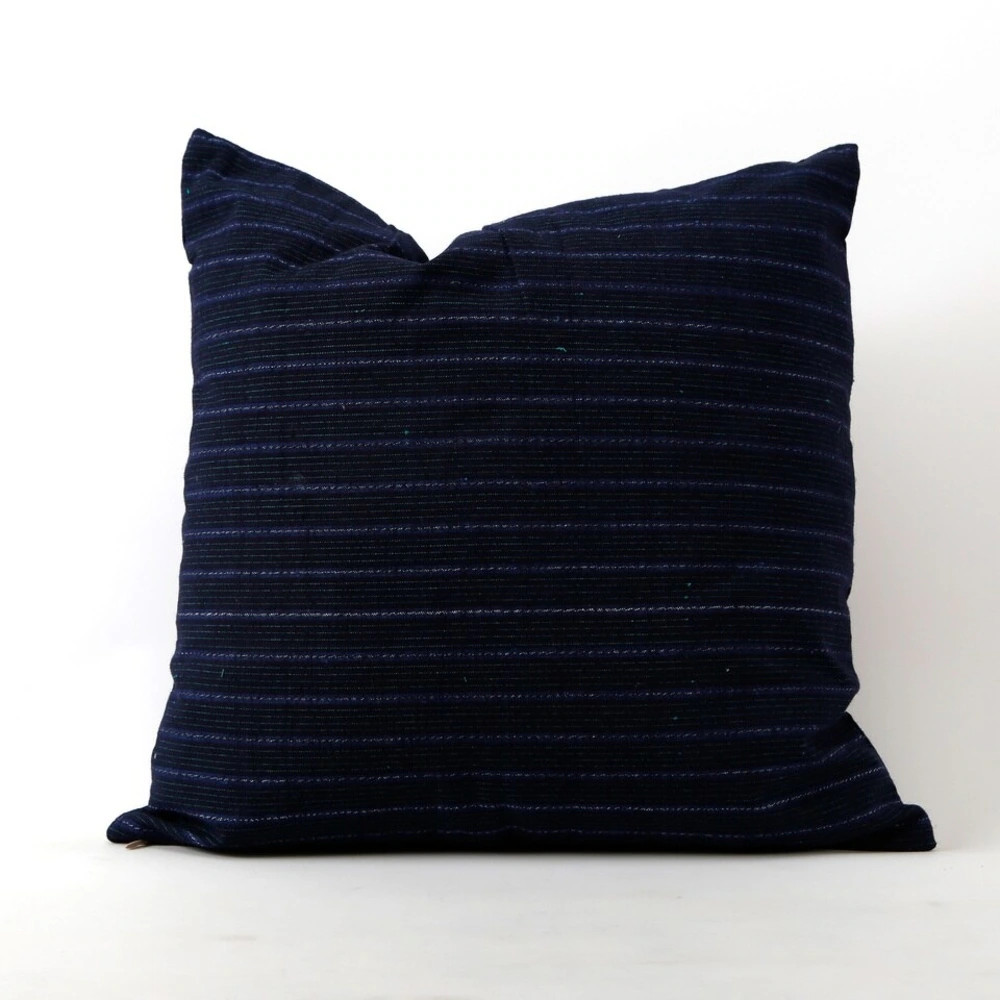 Lily's Living Vintage Homespun Navy Blue Pillowcase (Black - Cotton) | Bed Bath & Beyond