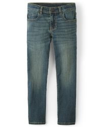 Boys Stretch Straight Jeans<br/> | The Children's Place