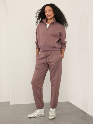 Forever Fleece 1/2 Zip Crop Sweatshirt | Athleta
