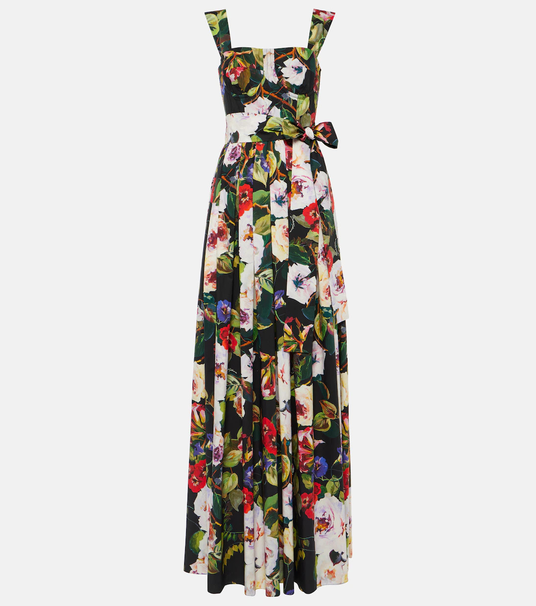 Floral cotton gown | Mytheresa (UK)