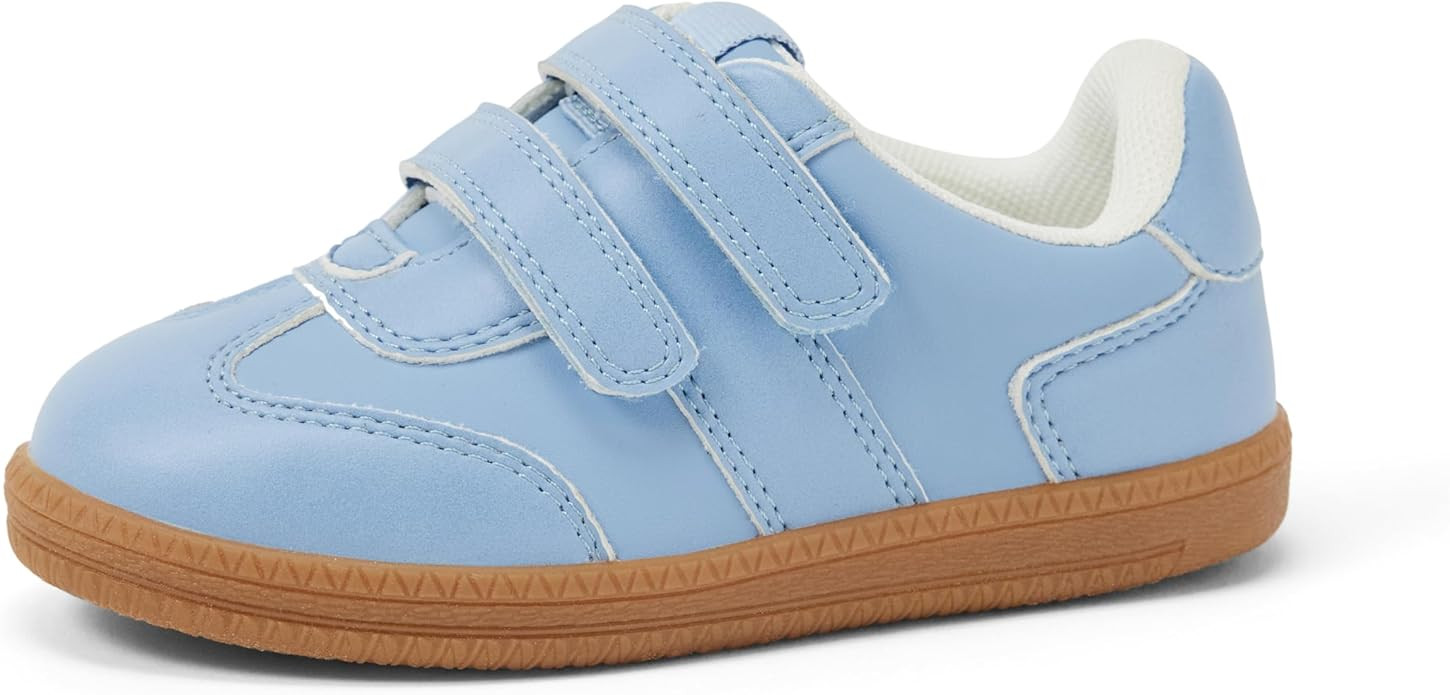 Amazon Essentials x Sofia Grainge Unisex Kids and Toddlers' Hook and Loop Sneakers with Rubber So... | Amazon (US)