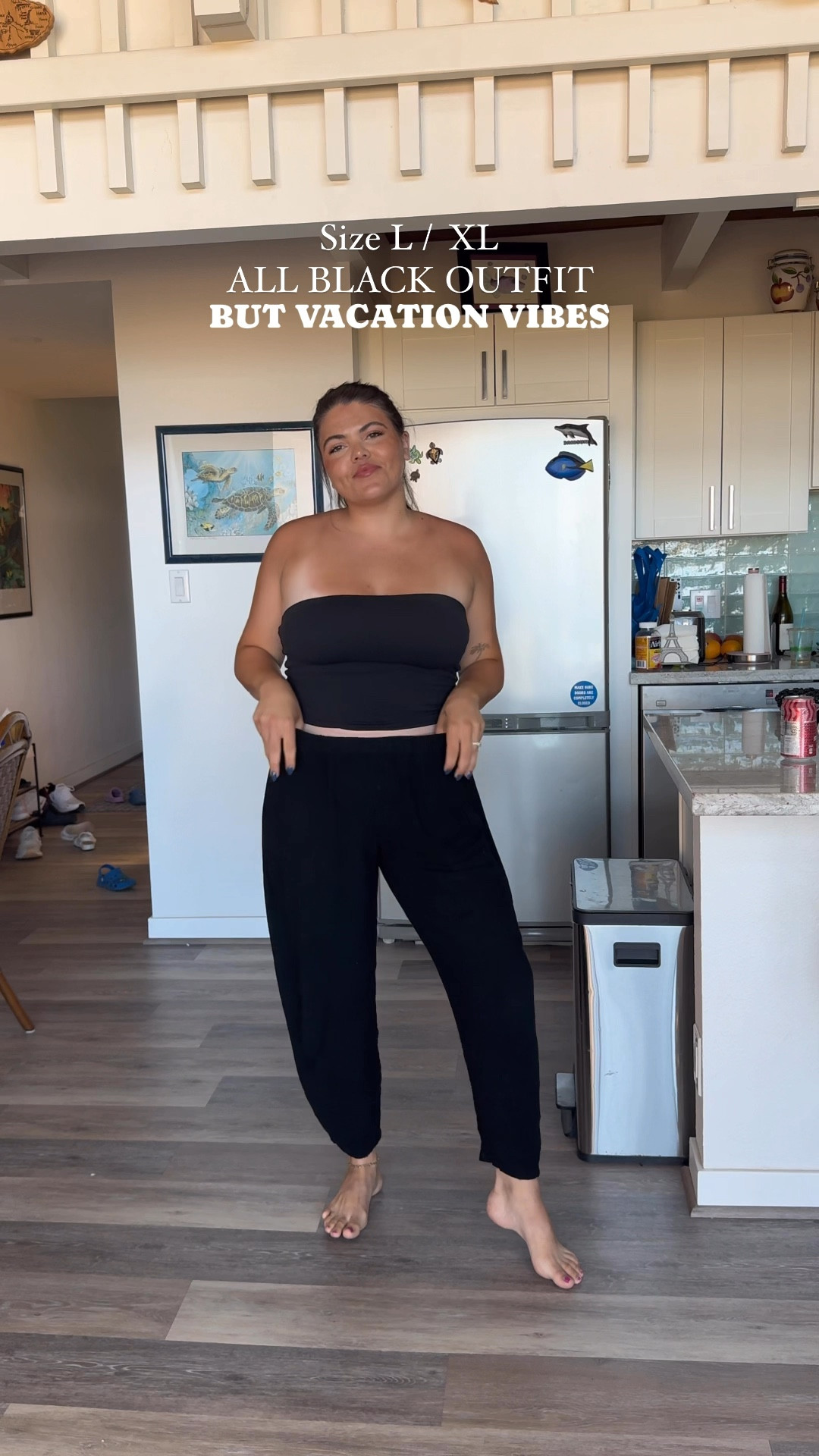 All black everyyyyything 🖤 sweat stains are no match for this outfit 😉 iykyk

Would you believe if I told you if everything is Amazon 👀 

Save for vacation outfit Inspo - grab this outfit by commenting “info” and I’ll get you details asap 🖤🤍 

Midsize vacation outfit, linen pants outfit, Hawaii outfit, beach outfit, mom outfit 

#LTKTravel #LTKMidsize #LTKFindsUnder50