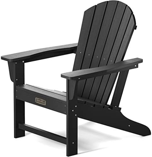 SERWALL Adirondack Chair | Adult-Size, Weather Resistant for Patio Deck Garden, Backyard & Lawn F... | Amazon (US)