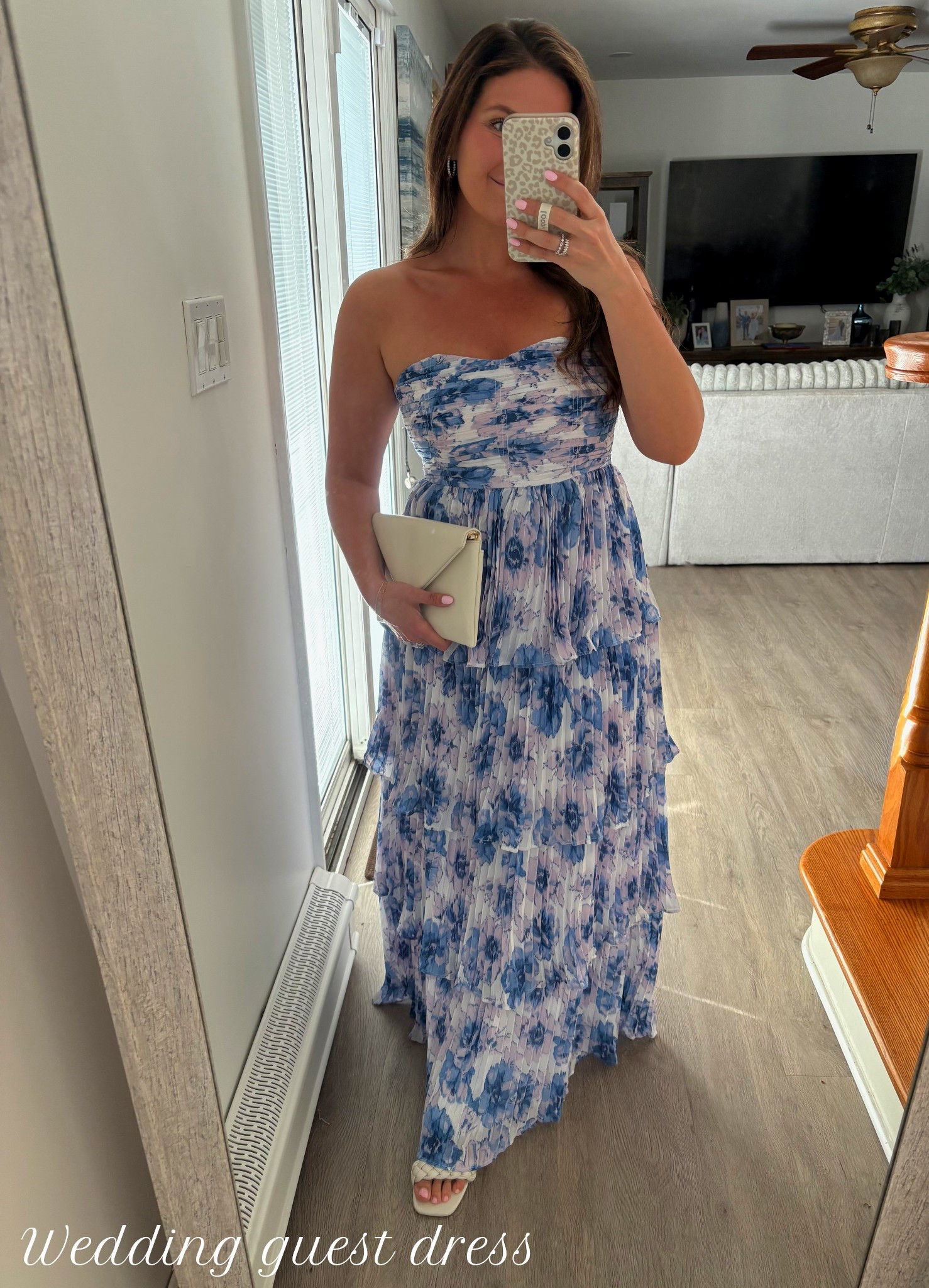 THE perfect wedding guest dress just dropped — comes with removable straps and a stay-put grip so it won’t slip when worn strapless. The ruffle tiered detail is stunning, and yes… it comes in black too. Linked it for you! #weddingguestdress #LTKeventstyle #AmericanEagleStyle

#LTKFindsUnder100 #LTKWedding #LTKStyleTip