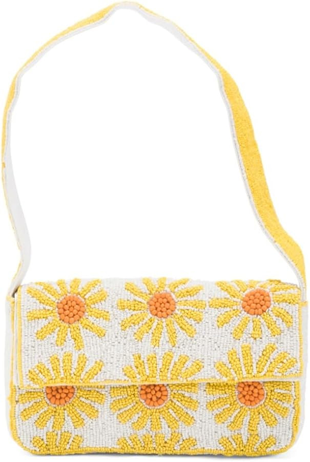 Beaded Shoulder Bag, Magnetic Closure | Amazon (US)