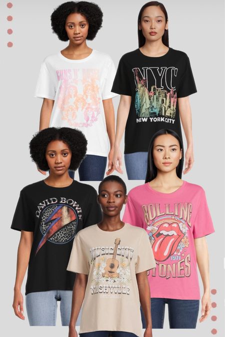 New graphic tees @walmart #ad Only $9.98 and these are always soooo good!!! I ordered 4 of these!!!! #walmartfashion

#LTKunder100 #LTKunder50 #LTKstyletip