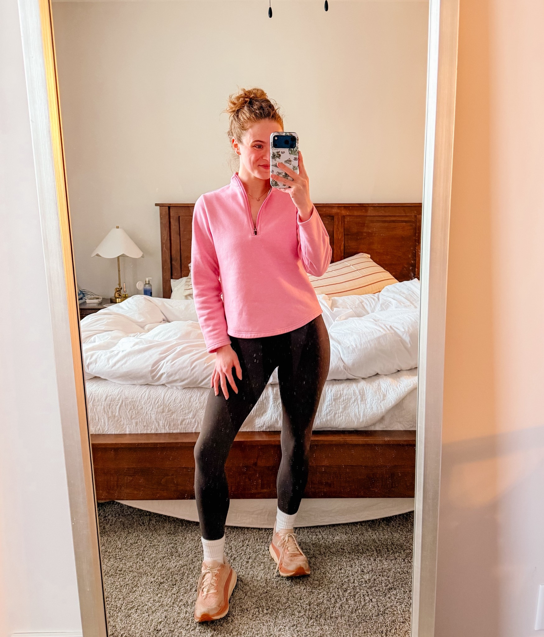 OOTD for a WFH day & a trip to the vet!! It’s cloudy & rainy here, needed to brighten up my look! 💗

#LTKootd #LTKActive