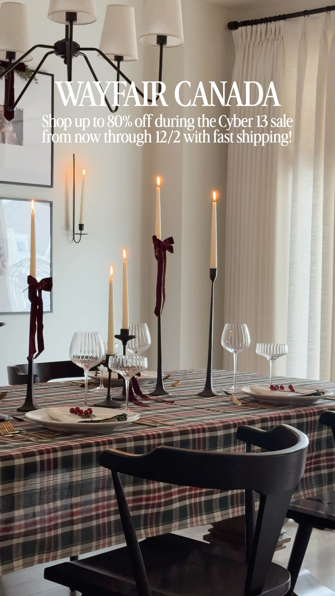 I’ve always dreamed of a home that just feels inviting - where everyone naturally gathers, conversations flow from the kitchen to the living room, and no one’s in a rush to leave. This season, @wayfaircanada has helped me bring that feeling to life with pieces that make our space warm, welcoming, and ready to host the people we love most.

Shop everything you need to bring your holiday spaces to life during Wayfair Canada’s Cyber 13 sale from now through 12-2 with up to 80% off and fast shipping! 

#WayfairCAHome #WayfairCAPartner

