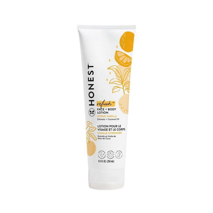 The Honest Company Refresh Face + Body Lotion - Citrus Vanilla - 8.5 fl oz | Target