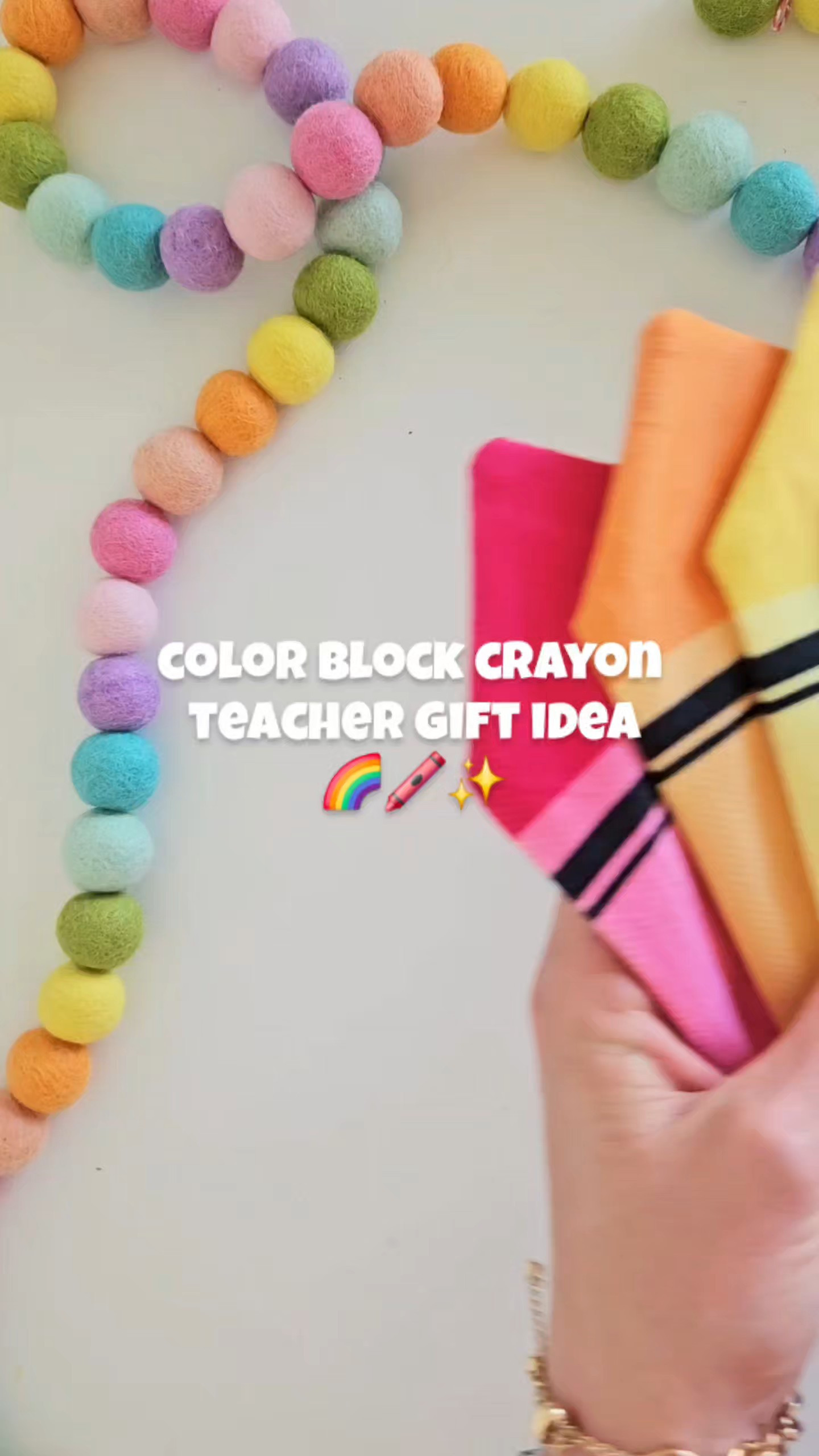 6 crayon bags for $12!! 🤯🌈✨️🖍You know I love a good color block themed gift too! And can you even with this easy DIY beaded hairclips craft?! That alone is the cutest gift imo!comment SHOP for the links to the cutest teacher appreciation gift idea! 🖍✨️🌈Supplies you need:Crayon bags @amazonHair clips @amazonBeads @amazonSuper glue @loctiteglueSticky notes @postitChocolate @tonyschocolonely_usFlair pens @paper_mateRibbon @michaelsstoresStay tuned for more and so glad you are here! Thank you!!! You make my job fun ✨️🌈🖍🥰Xoxo,Ash

#LTKmomlife #LTKSeasonal #LTKKids