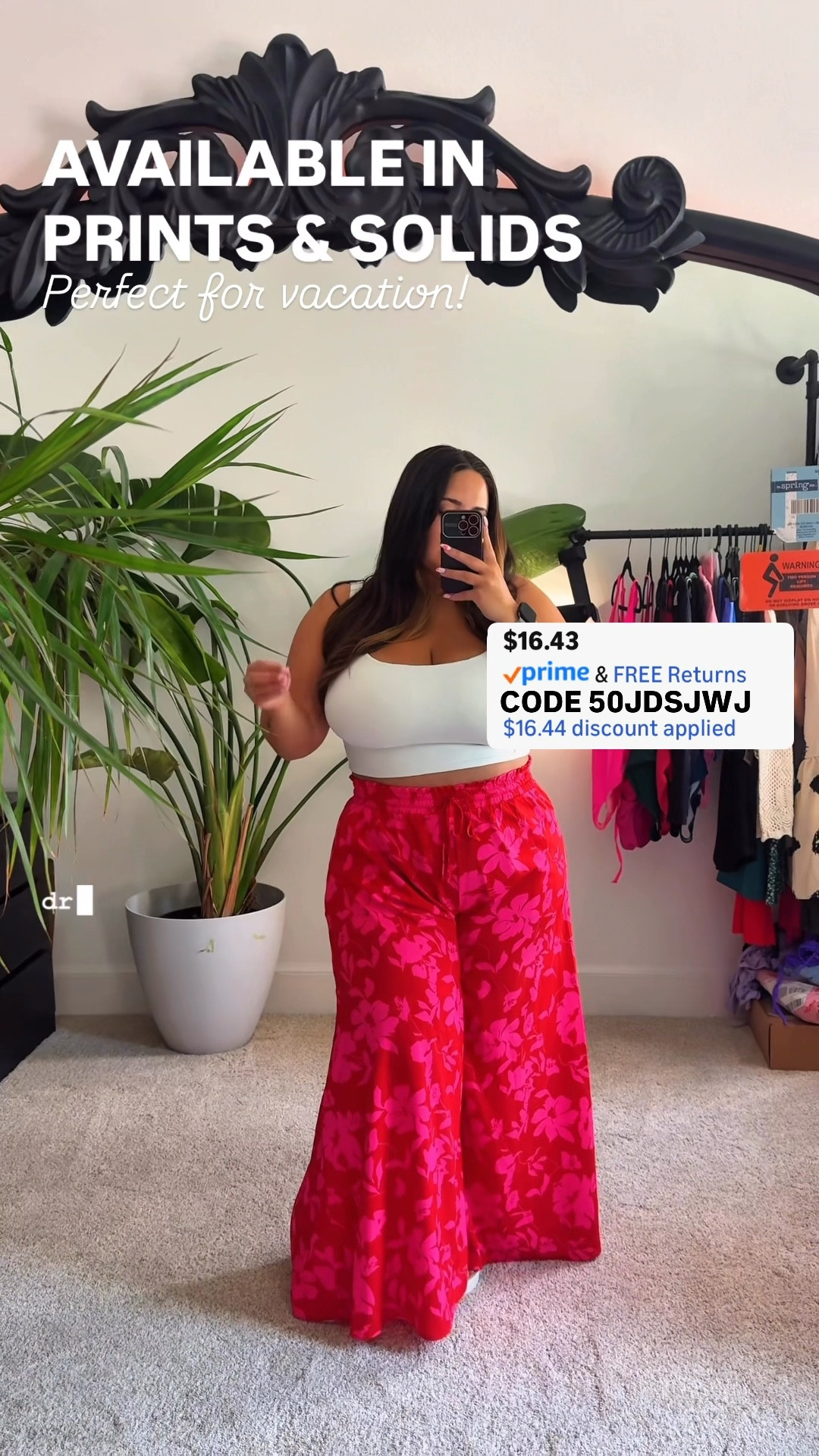 Shown in size XXL! 

Top size XL / double lined and bra free 

#LTKootd #LTKSaleAlert #LTKTravel