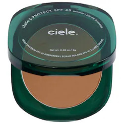 ciele shade & PROTECT SPF 45+ powder bronzer Cabo 0.28 oz/8 g | Sephora (US)