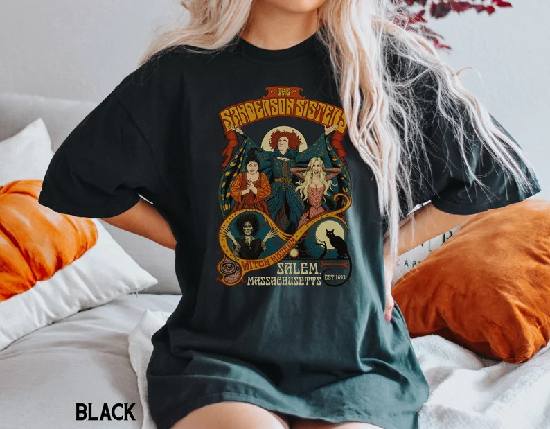 Sanderson Sisters, Sanderson Sisters Shirt, Sanderson Sisters Tshirt, Comfort Colors®, Hocus Poc... | Etsy (US)