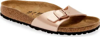 Madrid Metallic Slide Sandal | Nordstrom