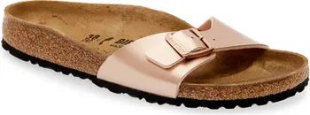 Madrid Metallic Slide Sandal | Nordstrom