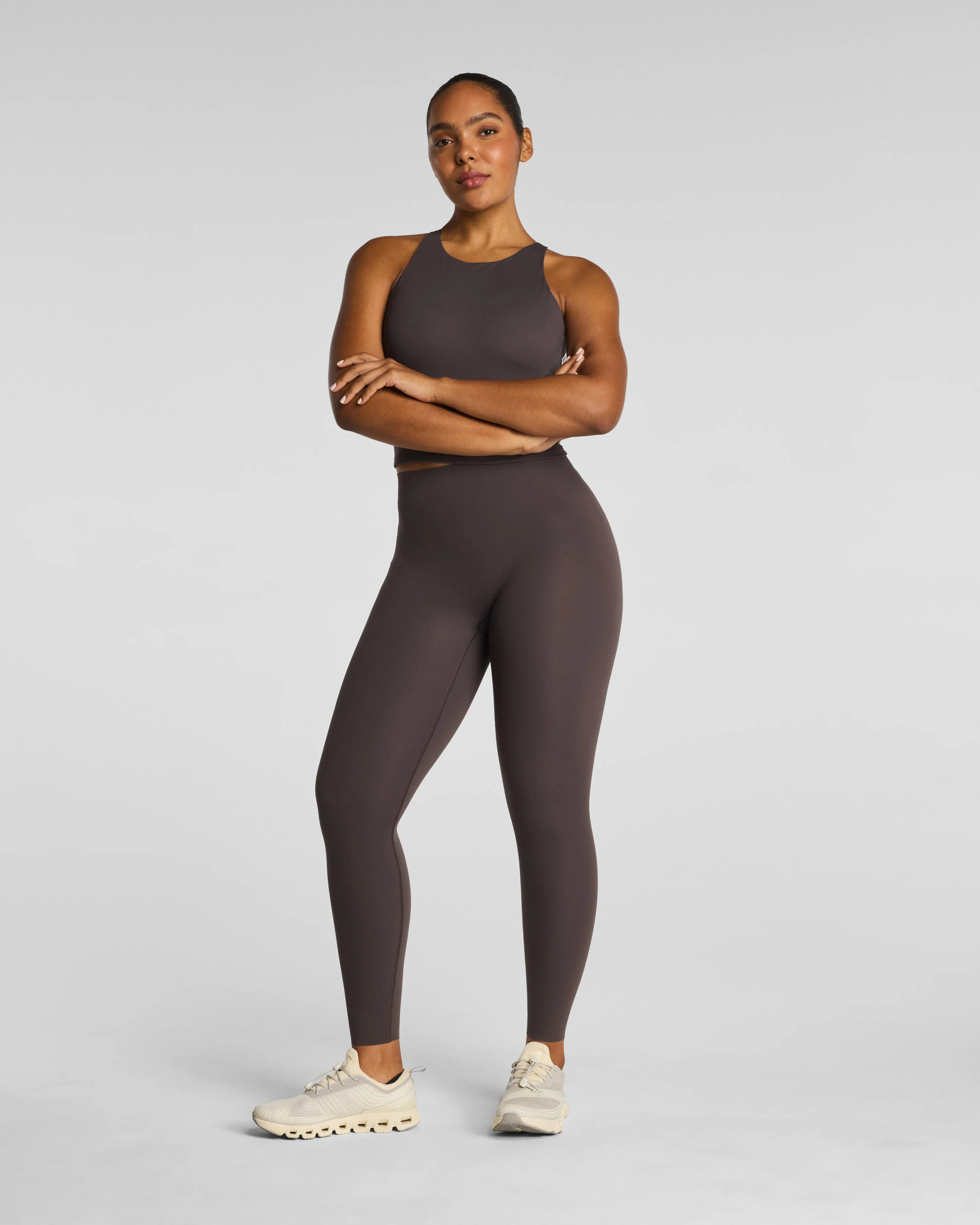 Full-Length Leggings with Mid-Tummy Compression | Spanx