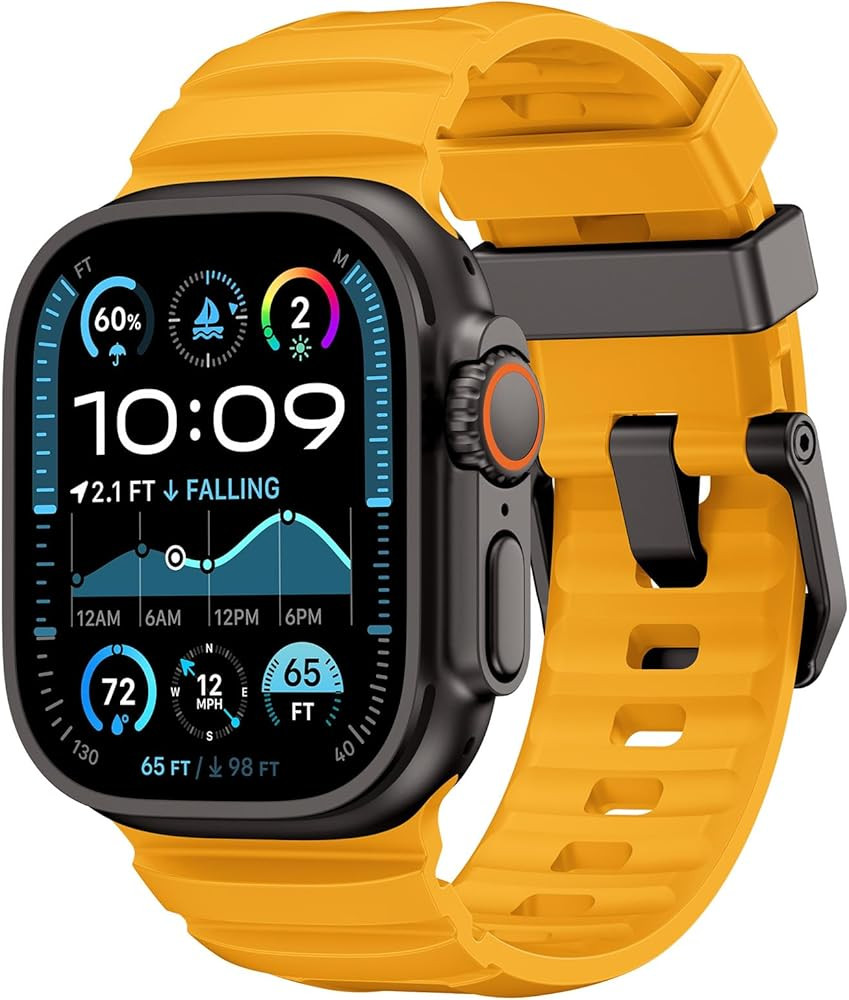 NewWays Rocky Peak Band | For Apple Watch Ultra3 2 1 49mm Series 11 10 9 8 7 6 5 4 SE 44/45/46mm | Ultimate Powerful Watch Strap | Amazon (US)