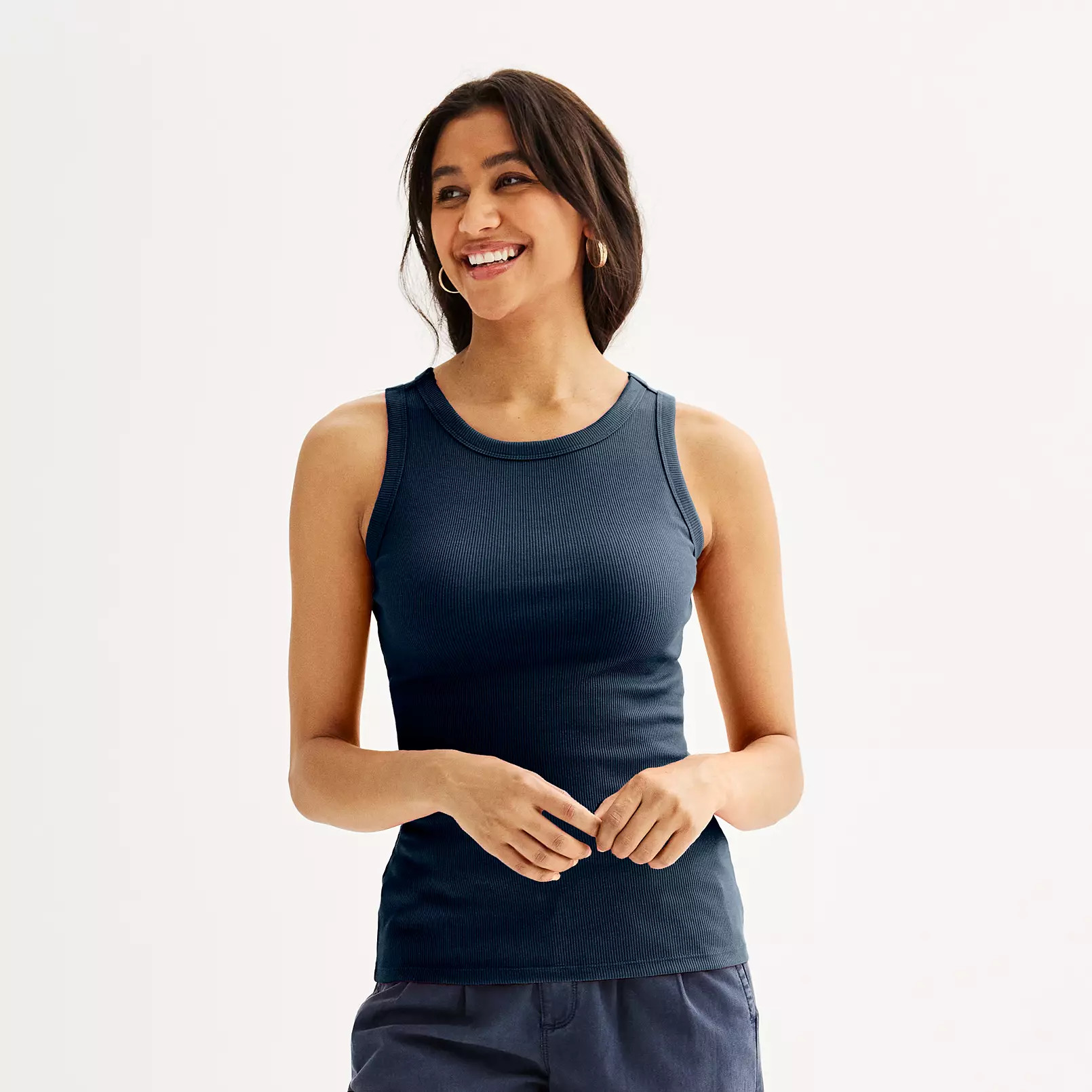 Women's Sonoma Goods For Life® High Neck Layering Tank Top | Kohl's