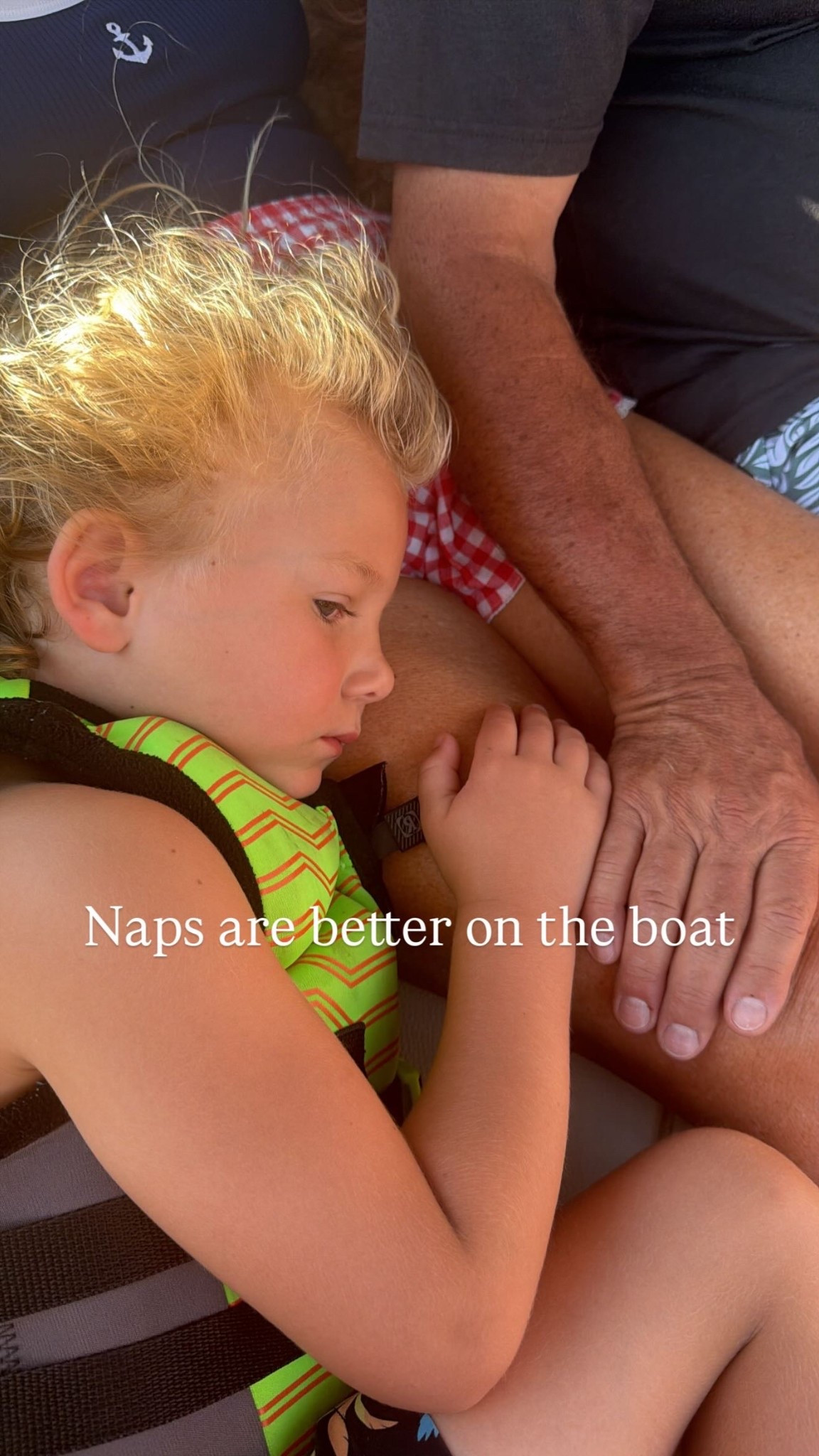 Naps are better on the boat