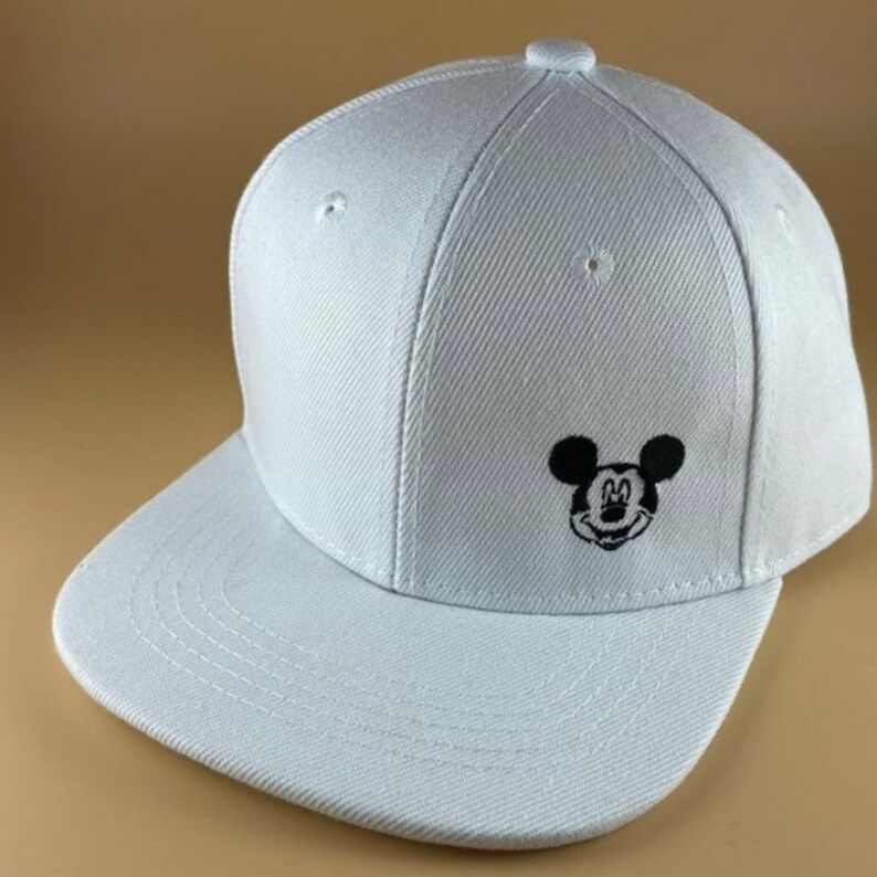 Baby/toddler Flat-billed Mickey Mouse Hat With Optional | Etsy | Etsy (US)