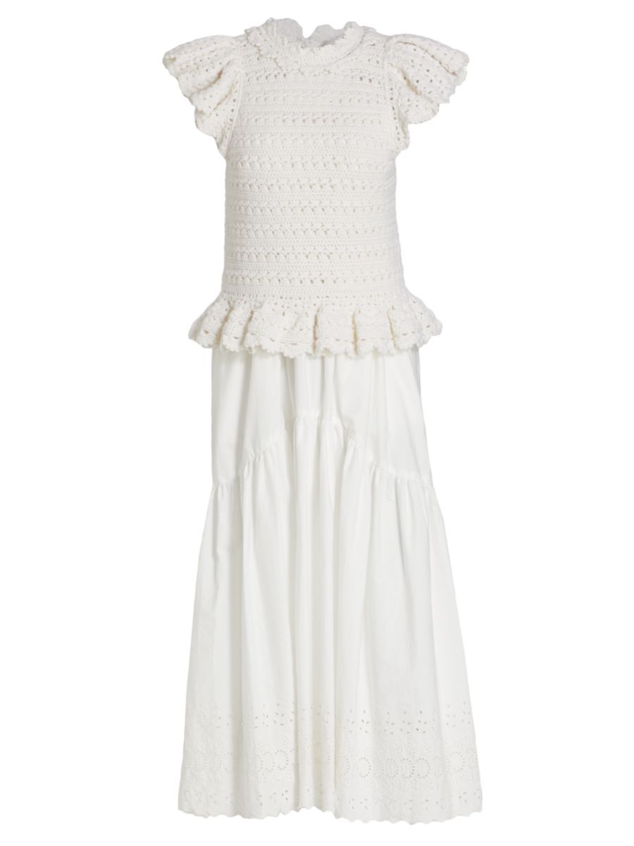 Sea Rylee Crochet Dress | Saks Fifth Avenue
