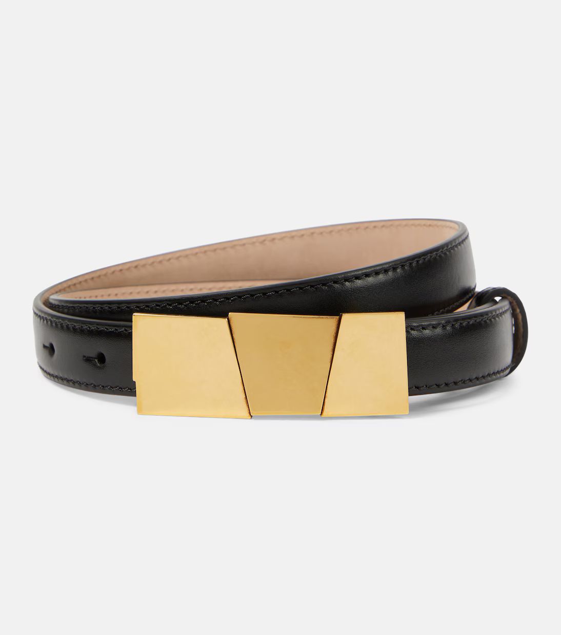 KhaiteAxel leather belt | Mytheresa (UK)