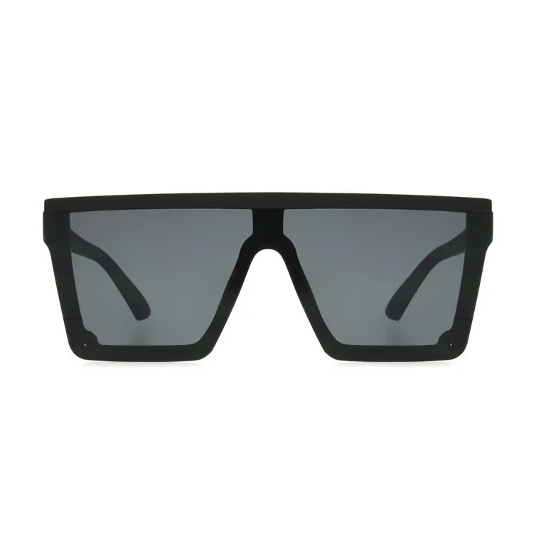 Foster Grant Ladies Shield Black Sunglass | Walmart (US)