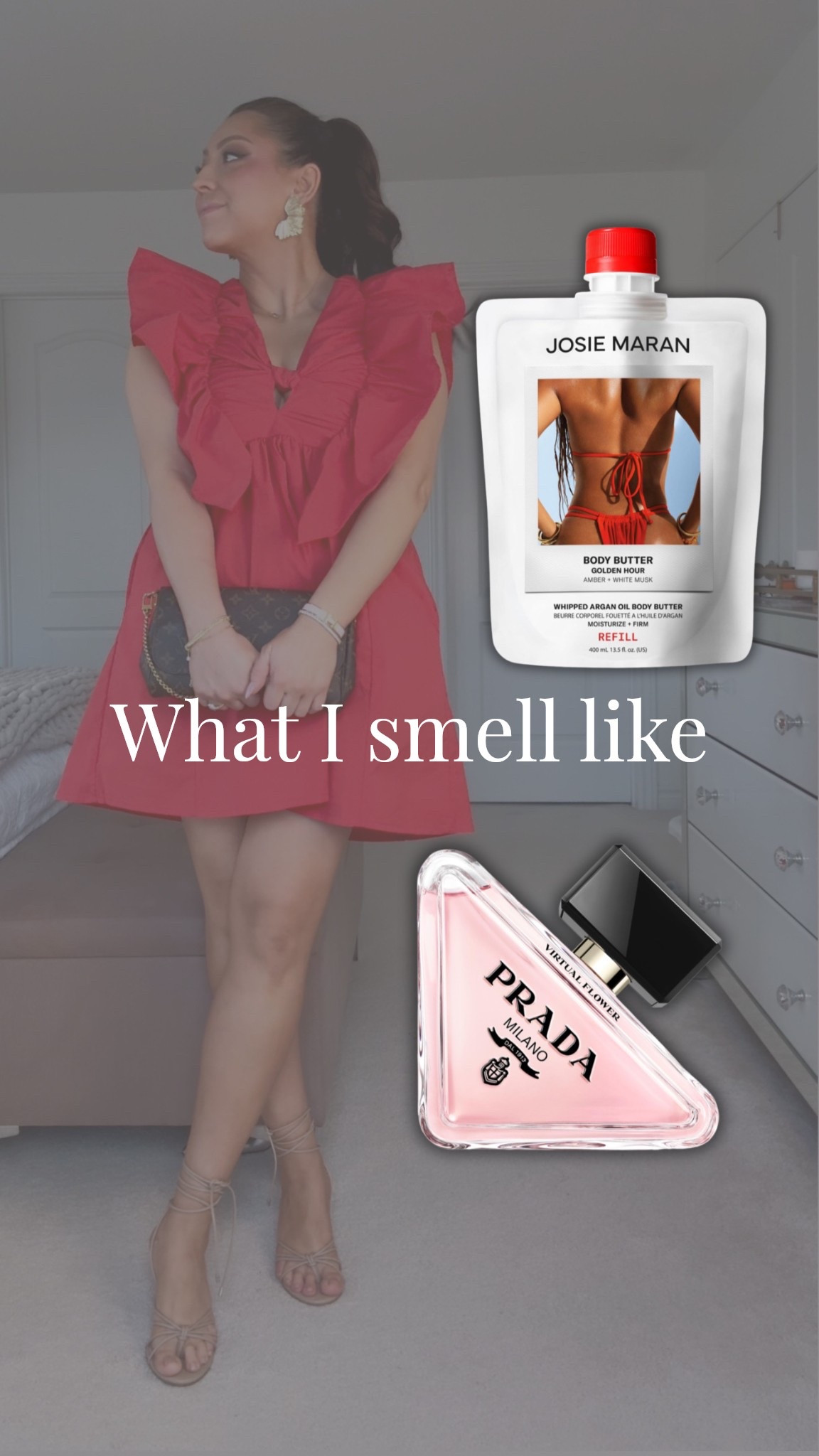 My most asked question last night was what perfume I was wearing🙈 Layering scents has now become my new fave thing to do!🤌✨

I love the combo of Josie Maran’s Golden Hour body butter and Prada Paradoxe Virtual Flower Eau de Parfume😍



Sephora sale, prep your cart, Sephora cart, perfume, layering perfume, what I smell like, body butter, Sephora faves.

#LTKParties #LTKBeauty #LTKSaleAlert