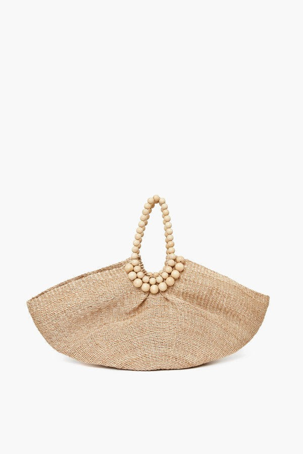 Natural Cueba Bead Bag XL | Tuckernuck (US)