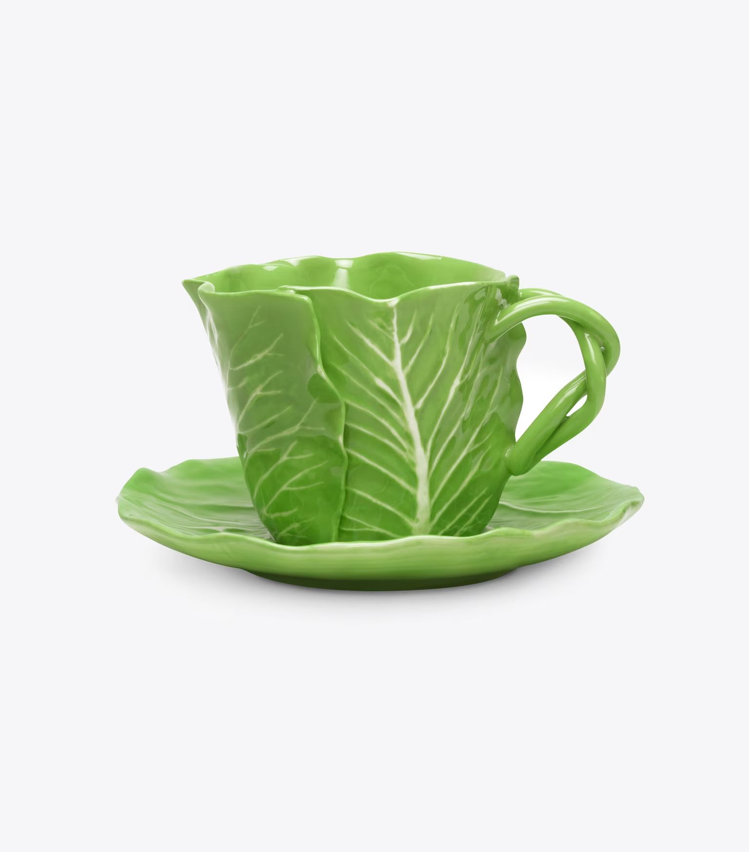 LETTUCE WARE CUP & SAUCER, SET OF 2 | Tory Burch (US)