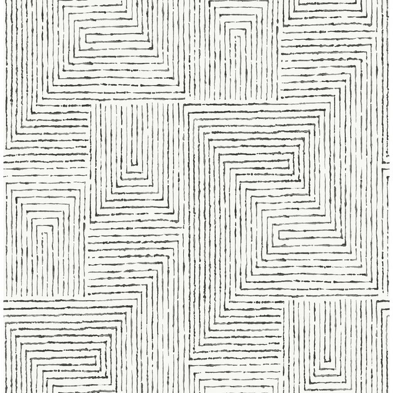 Ink Peel & Stick Geometric Wallpaper | Wayfair North America