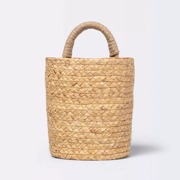 Small Hanging Woven Basket with One Handle - Cloud Island™ | Target