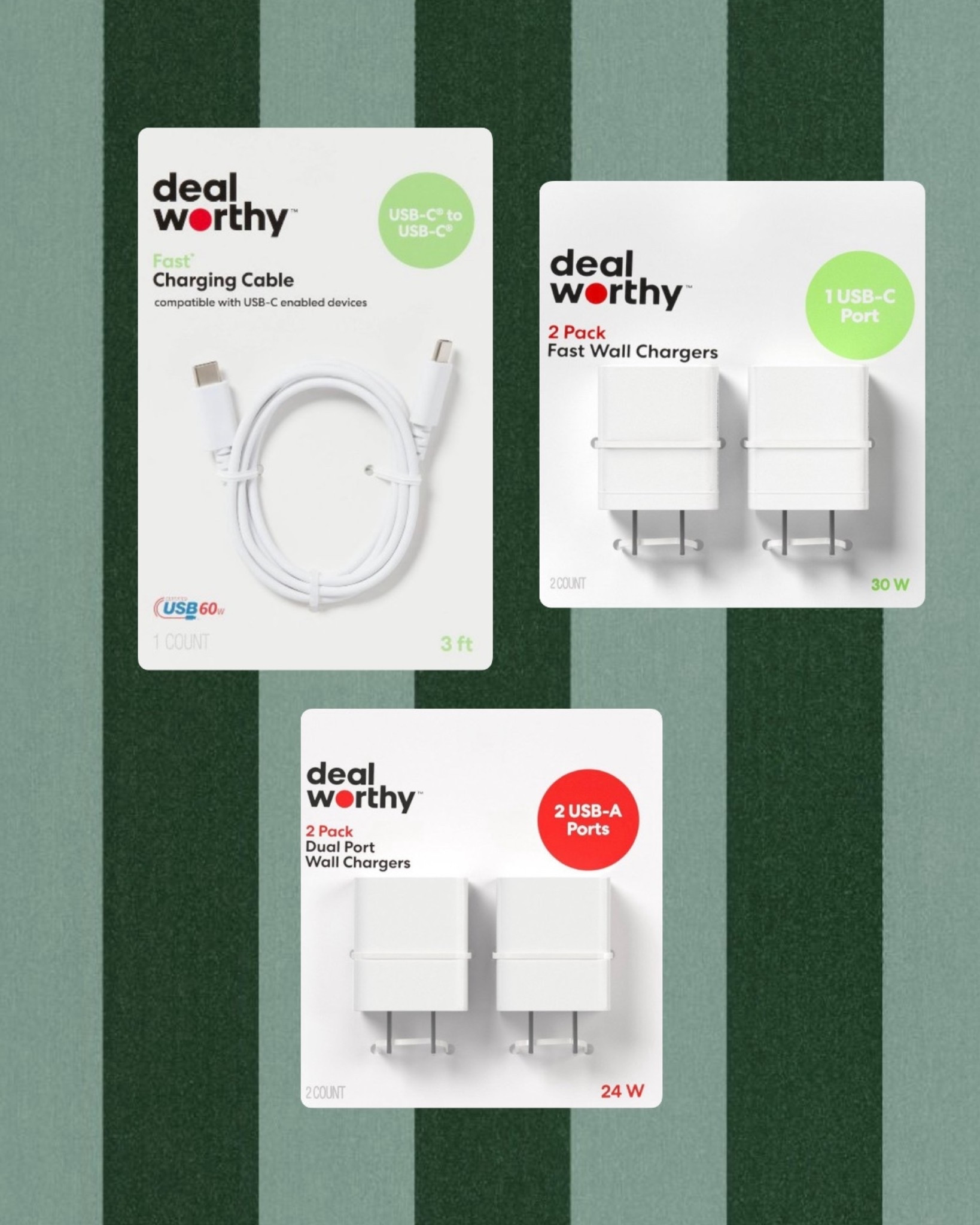 50% off today! So nice to have extra chargers that have designated spots like in the suitcases/travel bags, car, basement, etc. so your main charger can stay where it goes. (Mine are by my bed and in the kitchen.)

#LTKTravel #LTKSaleAlert