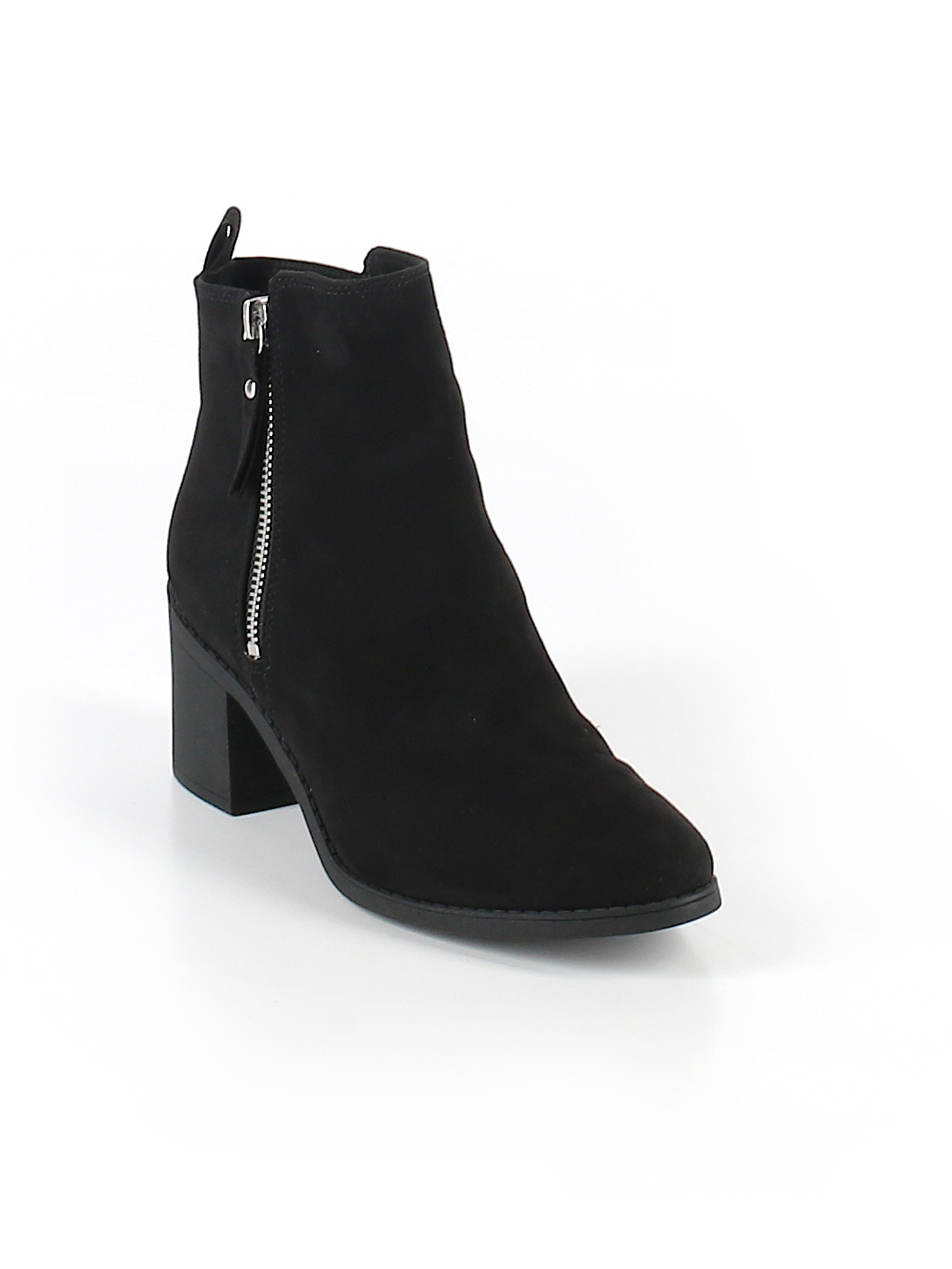 H&M Ankle Boots Size 8: Black Women's Shoes - 43433117 | thredUP