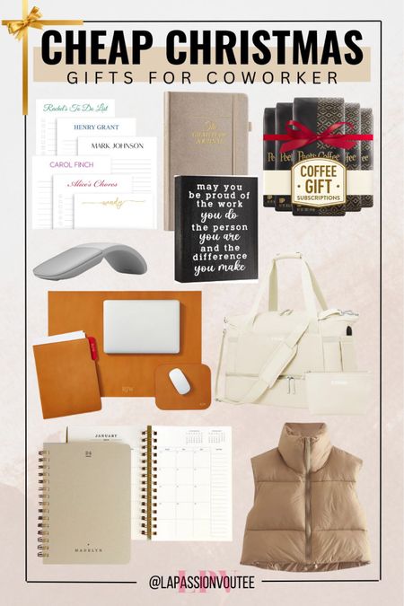 Elevate office camaraderie without burning a hole in your pocket! Explore wallet-friendly Christmas gifts for coworkers, blending practicality with a sprinkle of festive flair. From desk essentials to quirky stationery, these thoughtful tokens are sure to turn the workplace into a winter wonderland of shared smiles.

#LTKHoliday #LTKGiftGuide #LTKSeasonal