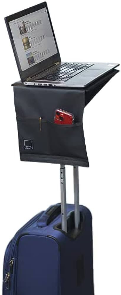 Travel Accessory by Travel Ledge - 10.5" X 11.0" Attachable Travel Table for Your Roller Luggage | Amazon (US)
