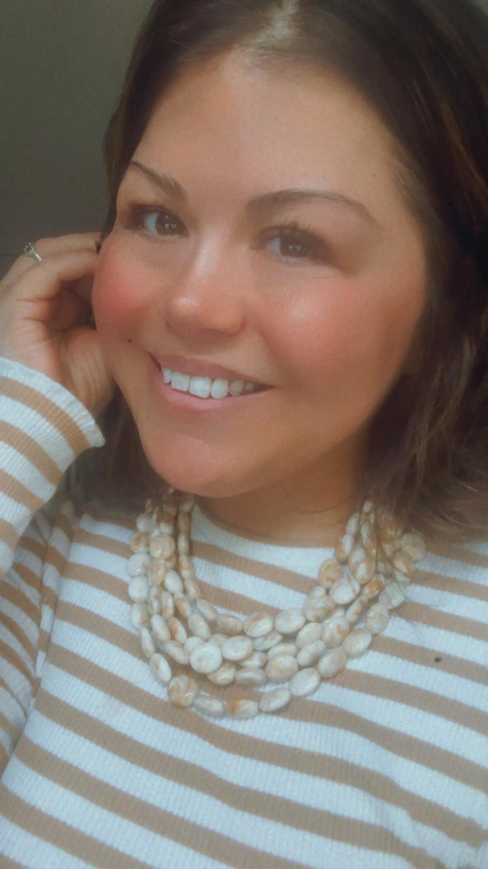 2026 BEST SELLING NECKLACE The Driftwood Necklace for Women Brown/Cream Bead Necklace – Gorgeou... | Etsy (US)