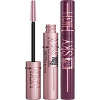 Maybelline Lash Sensational Sky High Mascara Bundle (Various Shades) - Black and Burgandy Haze | Look Fantastic (UK)