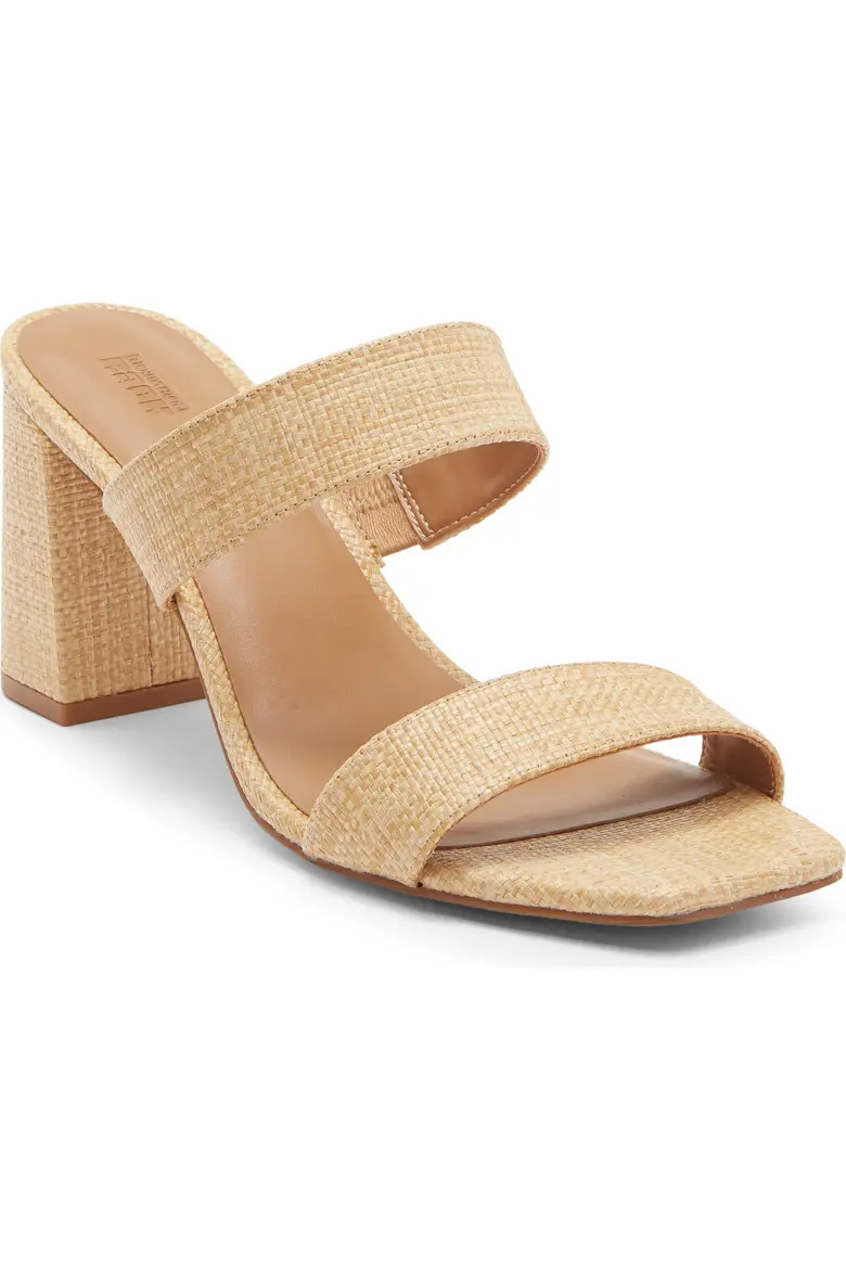 NORDSTROM RACK Colette Block Heel Slide Sandal (Women) | Nordstromrack | Nordstrom Rack
