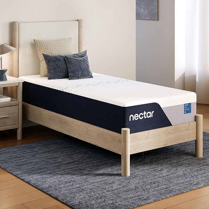 Nectar Classic 12” Twin Mattress - Medium Firm - Contouring Memory Foam - Cooling Top Layer - B... | Amazon (US)