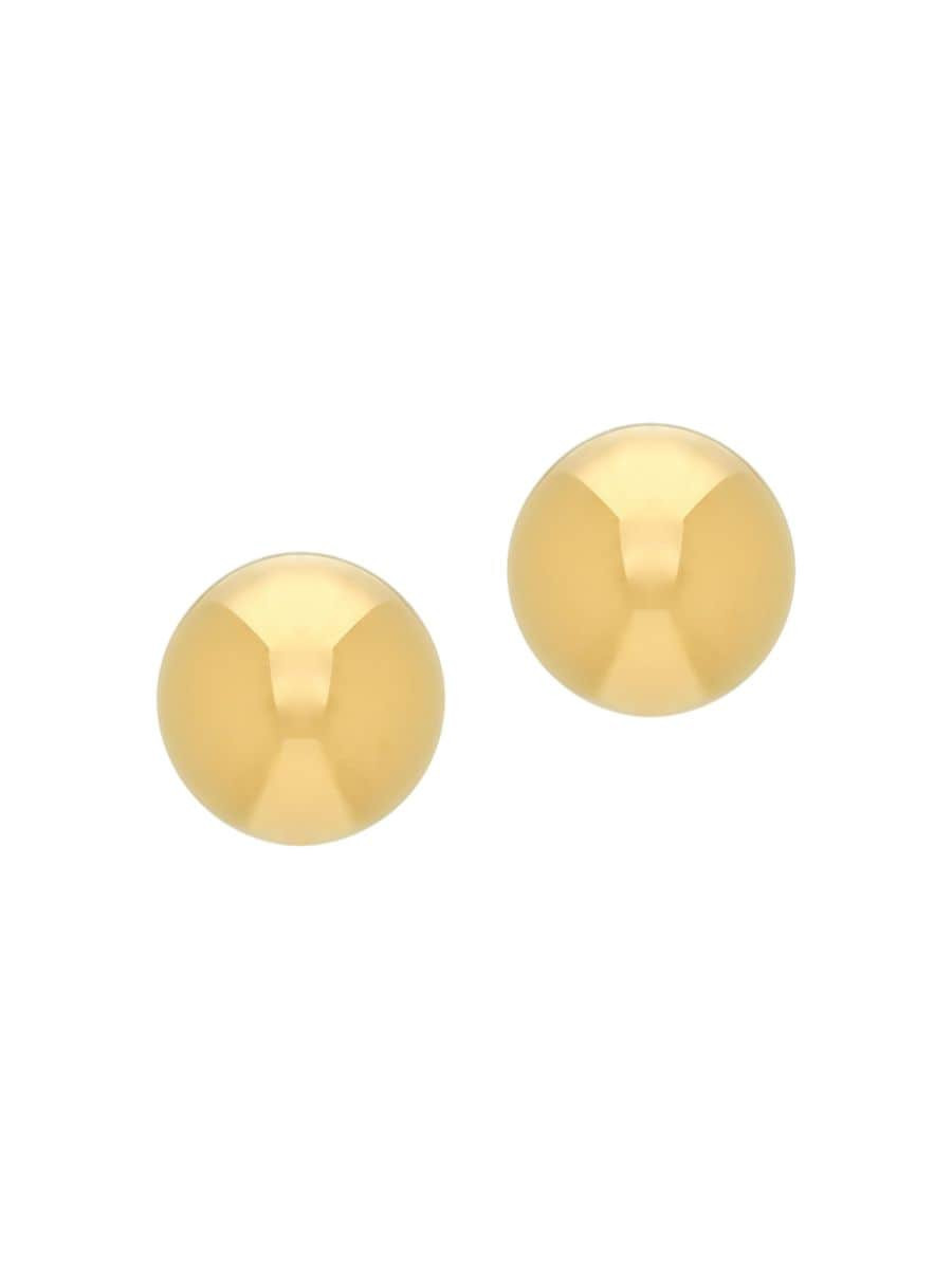 Dome Earrings in Metal | Saks Fifth Avenue