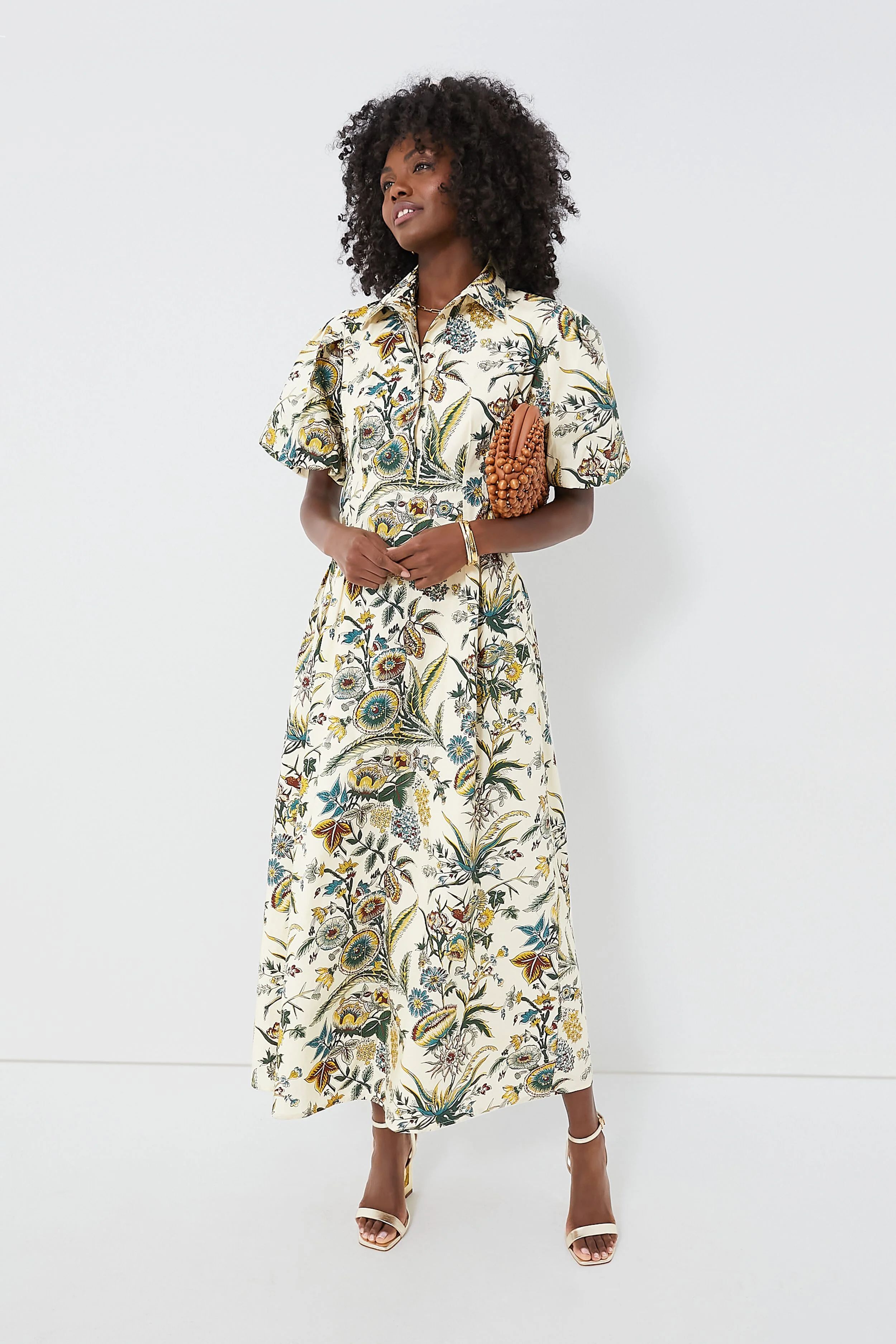 Sharp Floral Delaney Dress | Tuckernuck (US)