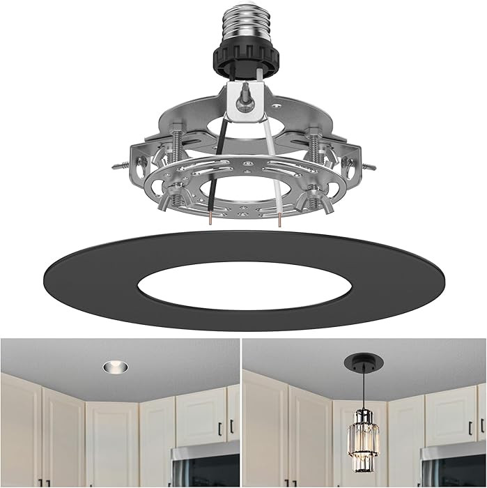 5" and 6" Recessed Can Light Conversion Kit, Fixture Upgrade, Pendant & Hanging Light, Ceiling Fa... | Amazon (US)