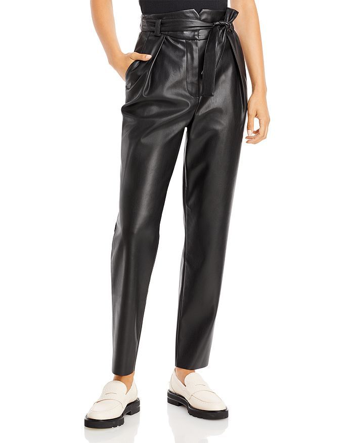 Faux Leather Paperbag Pants - 100% Exclusive | Bloomingdale's (US)