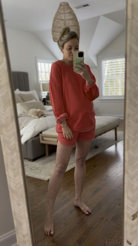 Comfy lounge set is bump friendly & comes in several colors. Runs oversized. I went size small and it’s plenty roomy for the bump (I’m 28wks) but would probably go XS if not pregnant 

pregnancy, post partum, maternity, spring outfit, valentine  

#LTKfindsunder50 #LTKfindsunder100 #LTKbump