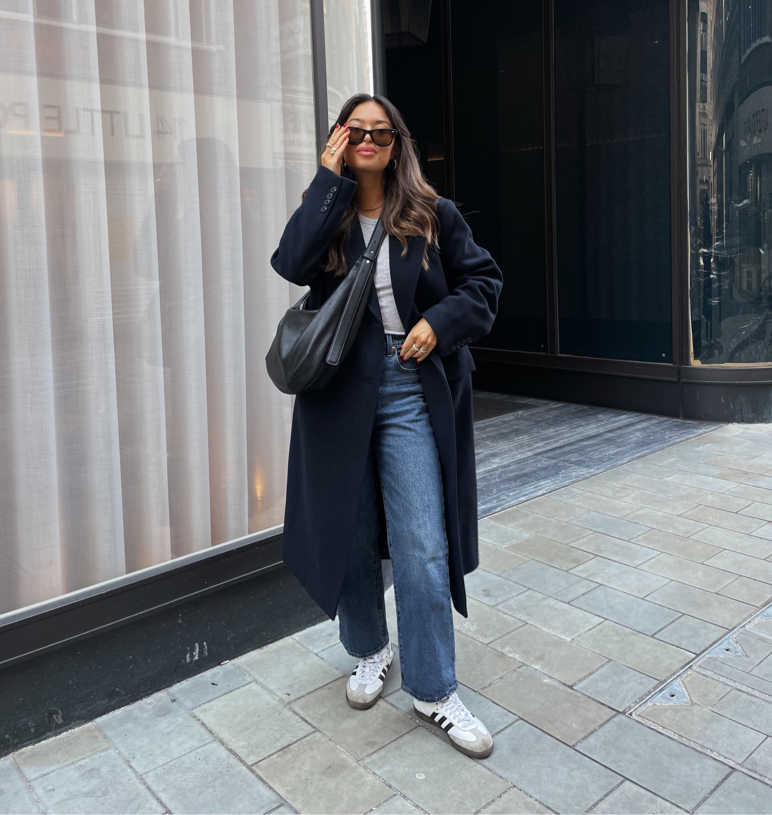 Curved Leather Bag curated on LTK